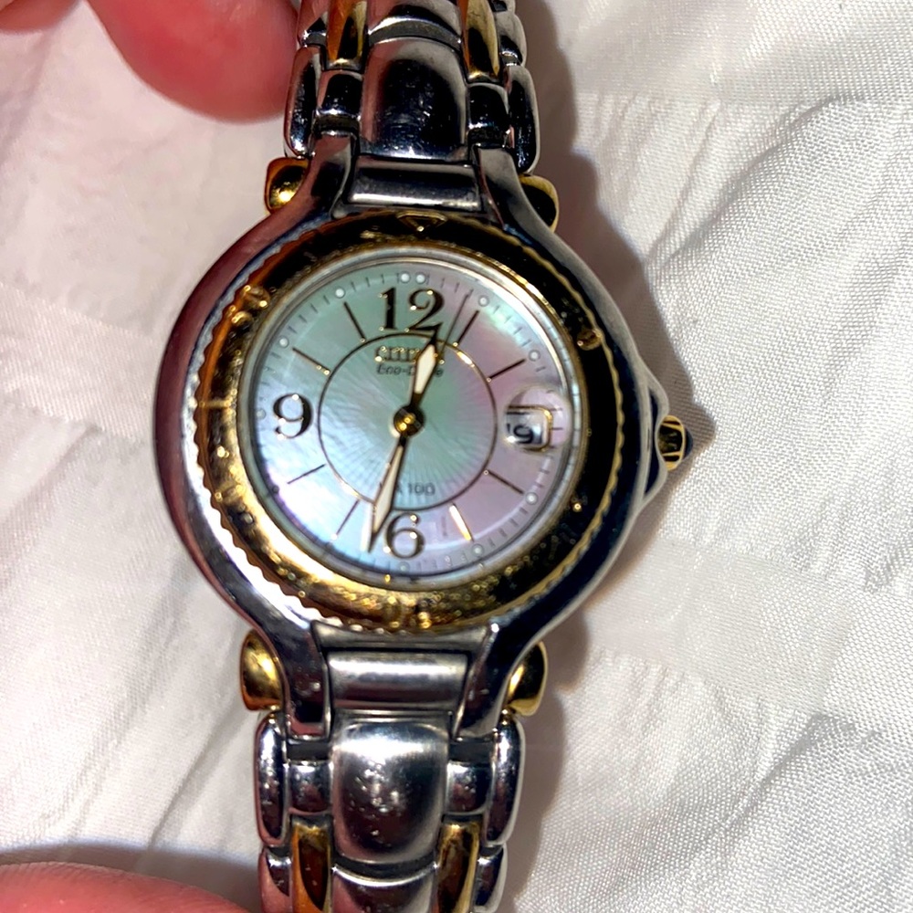 Women’s citizen Eco watch imperfectly working condition solar powered